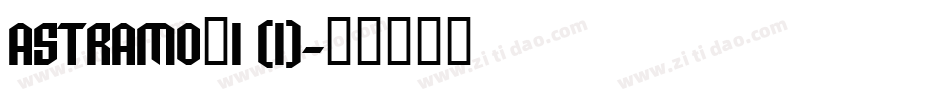 ASTRAMO_1 (1)字体转换